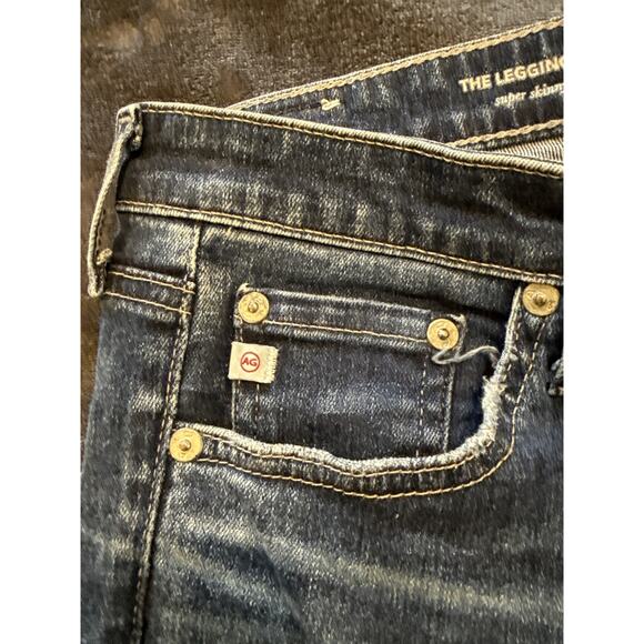 AG Adriano Goldschmied The Legging Ankle Super Skinny Jeans Women's Size 31R - Picture 12 of 16